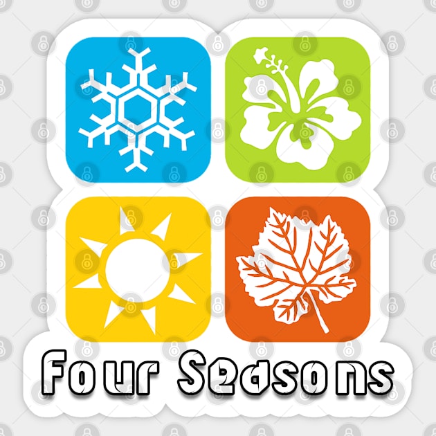 Four Seasons Sticker by MoathZone